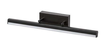 Aplica baie Rabalux Evan LED 12W 1300lm 4000K metal plastic negru mat alb IP44 [3]