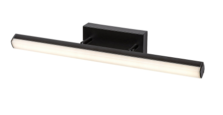 Aplica baie Rabalux Evan LED 12W 1300lm 4000K metal plastic negru mat alb IP44 [4]