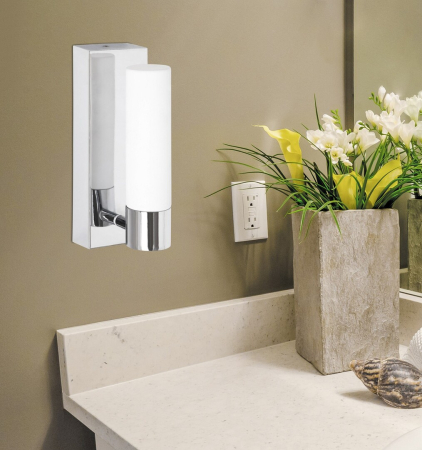 Aplica baie Rabalux Jim LED 5W 400lm 4000 metal chrome stil modern 230V, 50Hz IP44 5749 [3]