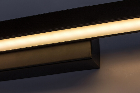 Aplica baie Rabalux John LED 12W 930lm 3000 aluminiu mat black stil minimal 230V, 50Hz IP44 5732 [3]