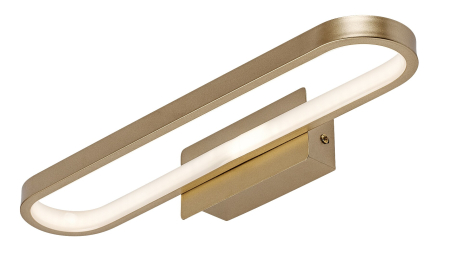 Baie - Aplica baie Rabalux Odran LED 15W 1200lm 4000K metal silicon auriu alb IP44