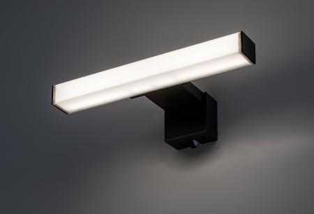 Aplica baie Rabalux Oliro LED 4W 350lm 4000K plastic black stil modern, IP44 75050 [4]