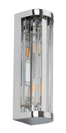 Aplica baie Rabalux Sybil G9 G9 2X MAX 28W metal chrome stil clasic, IP44 75035 [1]