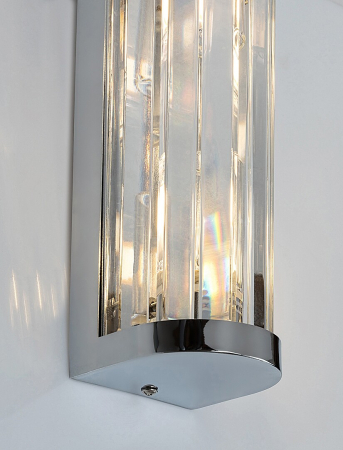 Aplica baie Rabalux Sybil G9 G9 2X MAX 28W metal chrome stil clasic, IP44 75035 [3]