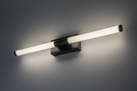 Aplica baie Rabalux Tilora LED 8W 790lm 4000K metal plastic negru alb IP44 [4]
