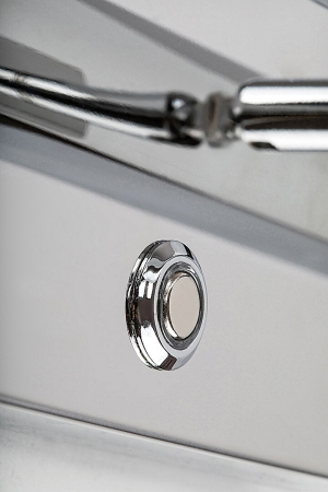 Aplica baie Rabalux Turgon LED 20W 1750lm 3000, 4000, 6000K aluminiu plastic crom alb IP44 [5]