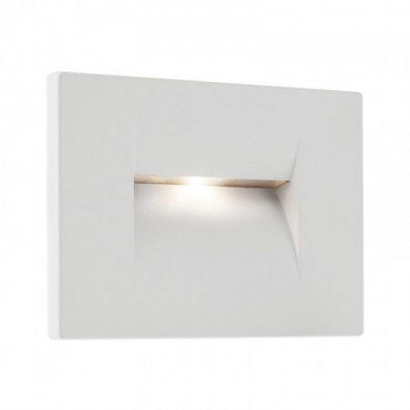 BLACK FRIDAY 2024 - Aplica de incastrat in perete, exterior/interior Redo Inner 9635 Alb Mat 3W 106lm 3000K IP65
