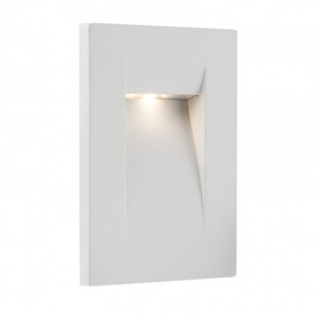 Aplica de incastrat in perete, exterior/interior Redo Inner 9637 Alb Mat  3W 106lm 3000K IP65