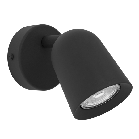 Aplice - Aplica EGLO Camaldoli 901952 GU10 1X5W 220-240V,50/60Hz L 85mm x H 110mm otel negru  IP20