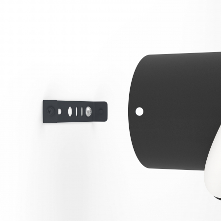 Aplica EGLO CARANACOA LED 11,5W 1500lm 3000K Negru Alb IP20 [3]