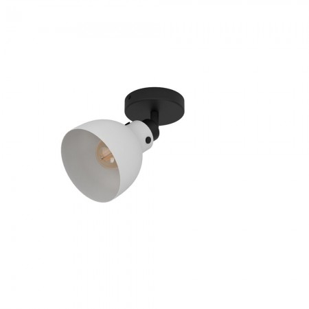 EGLO INTERIOR - Aplica Eglo Matlock, metal, gri, 1XE27, L. 24,5 cm, 43827