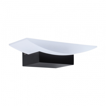 BLACK FRIDAY 2024 - Aplica EGLO METRASS 98888, LED 5.6W, 680lm, 3000K, Aluminiu, Negru, Plastic, Satinat