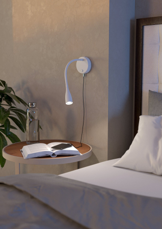 Aplica EGLO Olivandino 1 901782 LED 3,8W 3000K 320lm 220-240V,50/60Hz Ø110mm otel alb plastic alb IP20 [5]