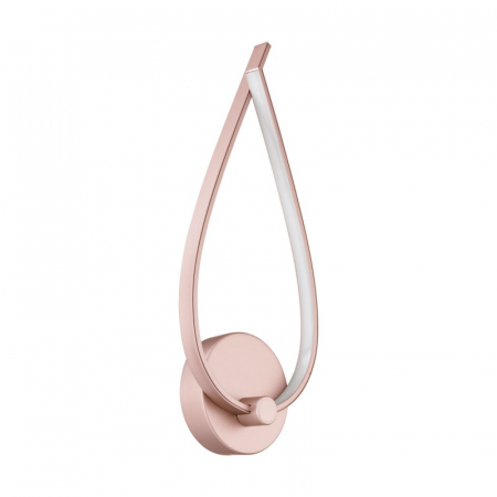 BLACK FRIDAY - Aplica EGLO PALOZZA, LED, 1X11W, 1500lm, 3000K, Aluminiu, Auriu Rose - 97363