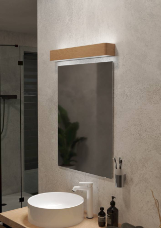 Aplica EGLO Sania 6 901102 LED 26,5W 3000K 3200lm 220-240V,50/60Hz L 620mm x H 80mm otel maro plastic satin IP44 [3]