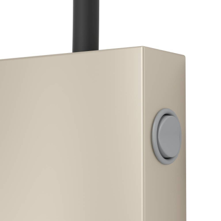 Aplica EGLO Tazzoli 96567 LED 3,8W 3000K 320lm 220-240V,50/60Hz L 65mm x H 300mm plastic/otel negru/nichel satinat  IP20 [1]