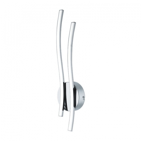 Dressing - Aplica EGLO Valmora, LED, 2x5W, 940lm, 3000K, Aluminiu, Crom/Alb - 96332