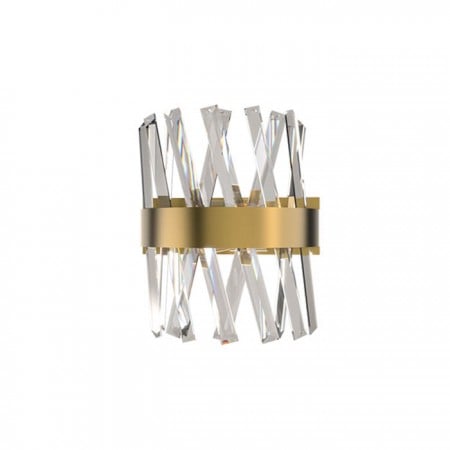 Moderne - Aplica Elmark William, auriu, cristal, 2XE14, 955WILLIAM2