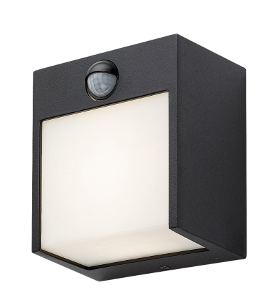 Aplica exterior cu senzor Rabalux Balimo LED 12W 560lm 4000KK aluminiu mat black stil modern, IP44 7478 [3]