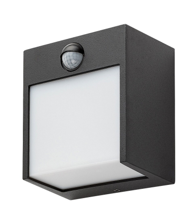 Aplica exterior cu senzor Rabalux Balimo LED 12W 560lm 4000KK aluminiu mat black stil modern, IP44 7478 [4]