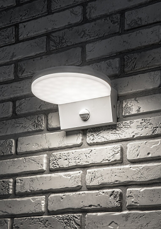 Aplica exterior cu senzor Rabalux Batida LED 9W 950lm 2700KK, 4000KK, 6500KK plastic white stil modern, IP54 77120 [6]
