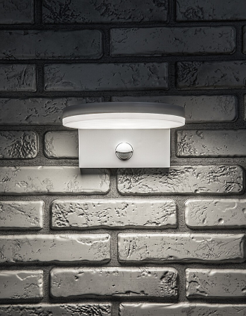 Aplica exterior cu senzor Rabalux Batida LED 9W 950lm 2700KK, 4000KK, 6500KK plastic white stil modern, IP54 77120 [7]