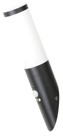 Aplice - Aplica exterior cu senzor Rabalux Black torch E27 otel inoxidabil mat black stil modern, IP44 8146