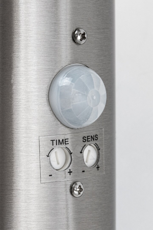 Aplica exterior cu senzor Rabalux Inox Torch E27 metal satin chrome stil modern, IP44 8266 [2]