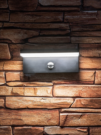 Aplica exterior cu senzor Rabalux Zaragoza LED 9W 800lm 2700KK, 4000KK, 6500KK plastic black stil modern, IP54 77115 [2]