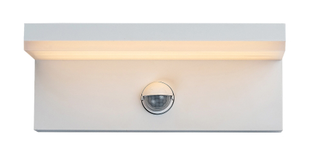 Aplica exterior cu senzor Rabalux Zaragoza LED 9W 850lm 2700KK, 4000KK, 6500KK plastic white stil modern, IP54 77116 [7]