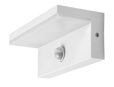 Aplica exterior cu senzor Rabalux Zaragoza LED 9W 850lm 2700KK, 4000KK, 6500KK plastic white stil modern, IP54 77116 [1]
