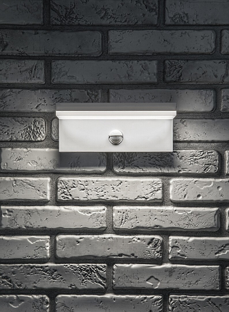 Aplica exterior cu senzor Rabalux Zaragoza LED 9W 850lm 2700KK, 4000KK, 6500KK plastic white stil modern, IP54 77116 [2]