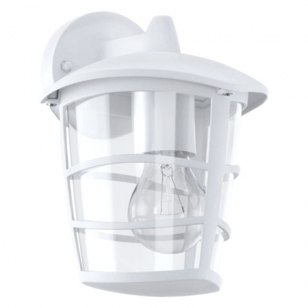 BLACK FRIDAY 2024 - Aplica exterior EGLO ALORIA 93095, E27 1x60W, Aluminiu turnat/Alb