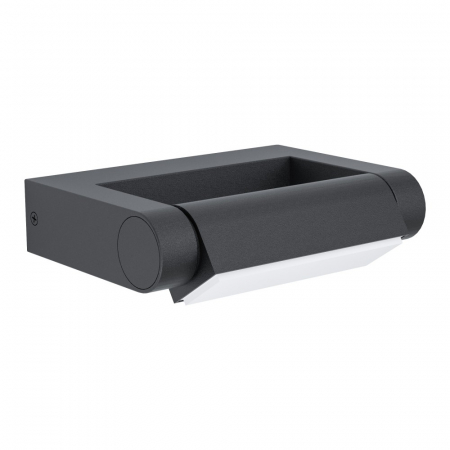 ILUMINAT EXTERIOR - Aplica exterior EGLO BRIANZA 98707, LED 4.8W 500lm 3000K IP44, Aluminiu turnat, Negru