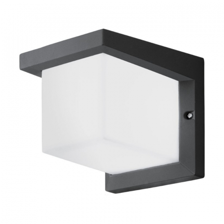 Aplice - Aplica exterior EGLO DESELLA 95097, LED 10W 900lm 3000k, Aluminiu turnat/Antracit