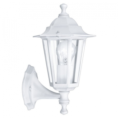 BLACK FRIDAY 2024 - Aplica exterior EGLO LATERNA 22463, E27 1x60W, Aluminiu turnat/Alb