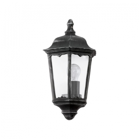 ILUMINAT EXTERIOR - Aplica exterior EGLO NAVEDO 93459, E27 1x60W, Aluminiu turnat/Negru