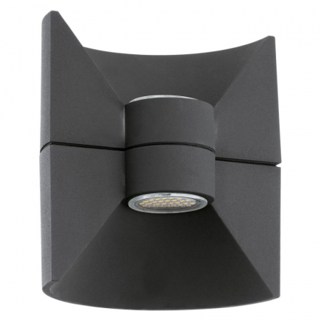 ILUMINAT EXTERIOR - Aplica exterior EGLO REDONDO 93368, LED 2x2,5W 360lm 3000k, Aluminiu turnat/Antracit
