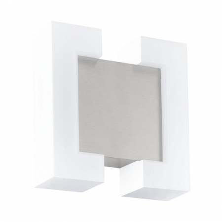 ILUMINAT EXTERIOR - Aplica exterior EGLO SITIA 95987, LED 2x4,8W 1100lm 3000k, Otel/Nichel satinat