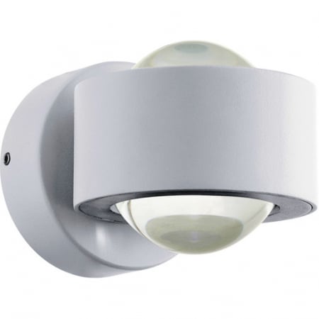 ILUMINAT EXTERIOR - Aplica Exterior EGLO TREVIOLO 98747, LED 2x2W 3000K 460lm Aluminiu turnat Alb