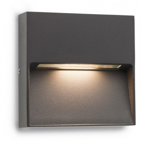 BLACK FRIDAY 2024 - Aplica exterior Even 9151 Gri Inchis 3W 160lm 3000K IP54
