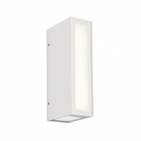 BLACK FRIDAY 2024 - Aplica exterior Ivar 90113, Alb Mat. LED, 8W, 583 lumeni, alb cald 3000K