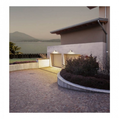Aplica exterior Mako 90159, gri inchis, LED, 12W, alb cald 3000K, 671 lm, IP65 [1]