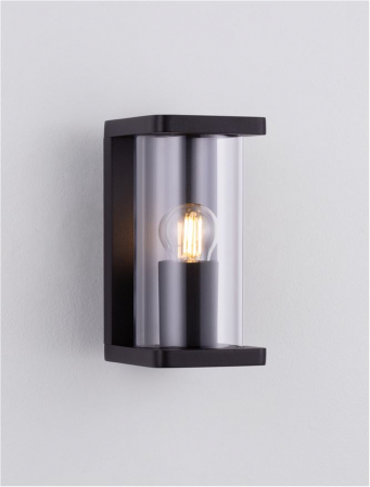 Aplica exterior Nova Luce ADORAY 9030579 E27 1x12W    Sandy Black Die-Casting Aluminium & Clear Polycarbonate   IP65 [3]