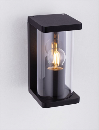 Aplica exterior Nova Luce ADORAY 9030579 E27 1x12W    Sandy Black Die-Casting Aluminium & Clear Polycarbonate   IP65 [8]