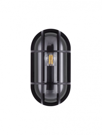 Aplica exterior Nova Luce AMEL 9030578 E27 1x12W    Sandy Black Die-Casting Aluminium & Clear Polycarbonate   IP65 [3]
