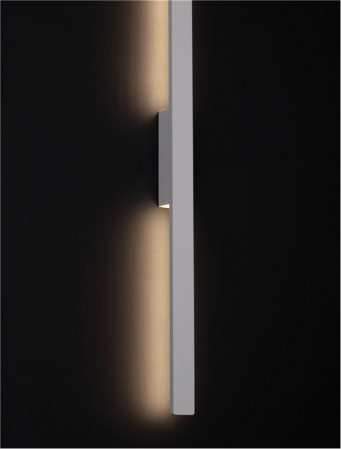 Aplica exterior Nova Luce ANETH 9923409 LED 20W 3000K 1706lm Sandy White Aluminium   IP65 [8]