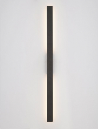 Aplica exterior Nova Luce ANETH 9923410 LED 20W 3000K 1691lm Sandy Black Aluminium  IP65 [4]