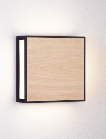 Aplica exterior Nova Luce ASTRAL 9030631 LED 16W 3000K 374lm Sandy Black Die-Casting Aluminium & Clear Glass   IP65 [3]