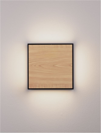 Aplica exterior Nova Luce ASTRAL 9030631 LED 16W 3000K 374lm Sandy Black Die-Casting Aluminium & Clear Glass   IP65 [6]